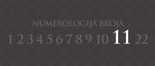 Numerologija za število 11