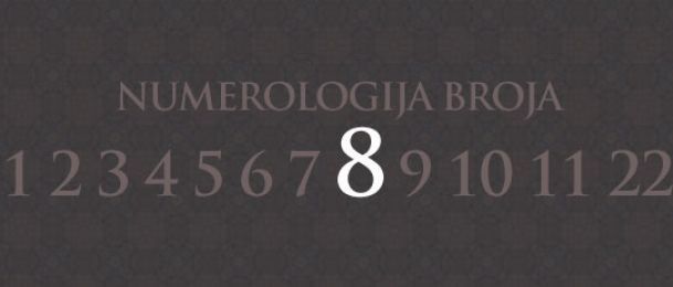 Numerologija za število 8