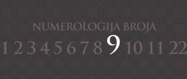 Numerologija za število 9