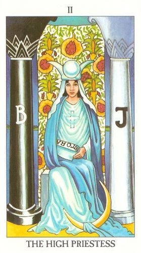 Pomen tarot karte Velika svečenica